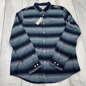 NWT Original Penguin Button‎ Down Shirt XL Blue Stripe Spring Lake Mens $89